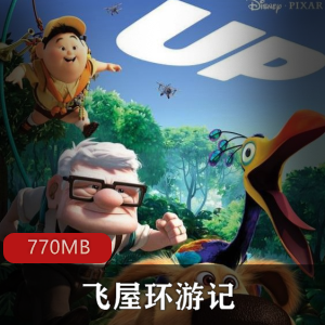 飞屋环游记-优秀作品,票房口碑双丰收,770MB