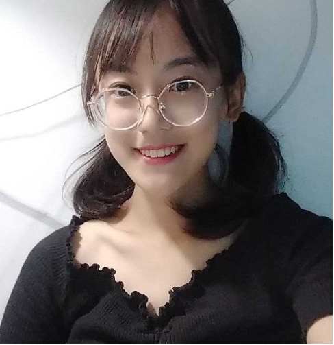 不检点的大学生眼镜妹泄密