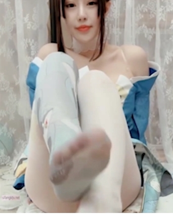 优质巨兔《朱可儿》八月不知火舞COS粉色比基尼