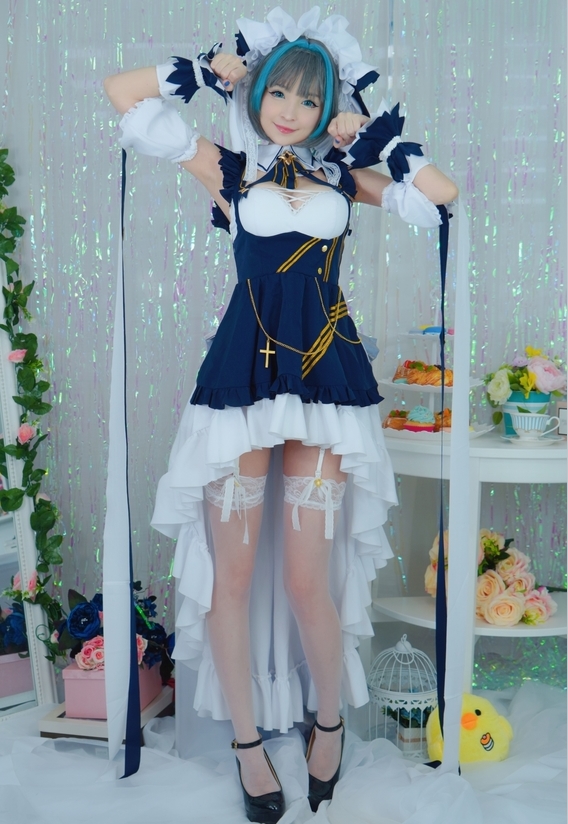 FL姬碧蓝航线《柴郡》三次元魔法少女