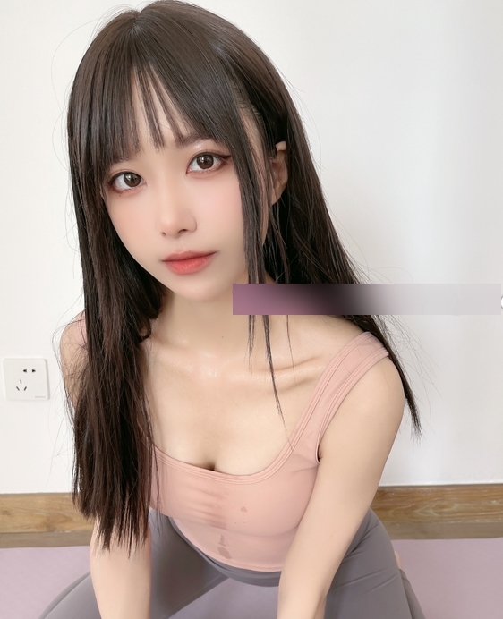 布丁大FA《puddingNice》瑜伽垫上自我安慰