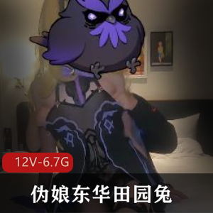 精品推荐某推CD系列红人伪娘东华田园兔