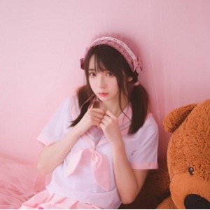 网红小洛丽（胖次猫）少女袜子视频资源