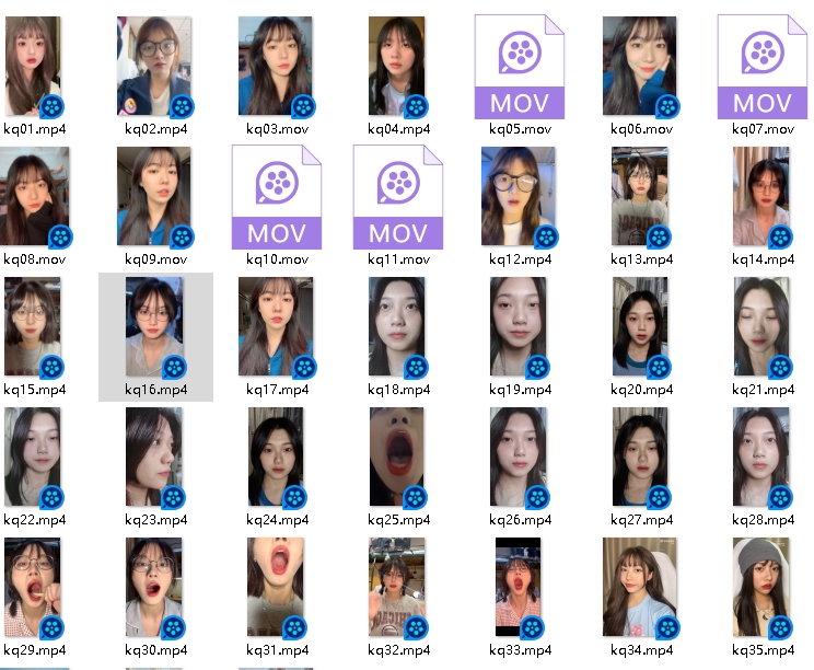 【二补】今天你做核酸了吗？女神口腔第一视角合集【38V4.35G】【百度云】