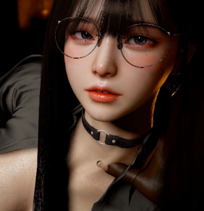 VAM媚黑之旅：眼镜女神+粉毛女仆，1080HD高清画质，全程CV配音，强烈推荐