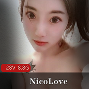 P站超高质量美女NicoLove合集28个视频8.8G，激烈战斗姿势XDM