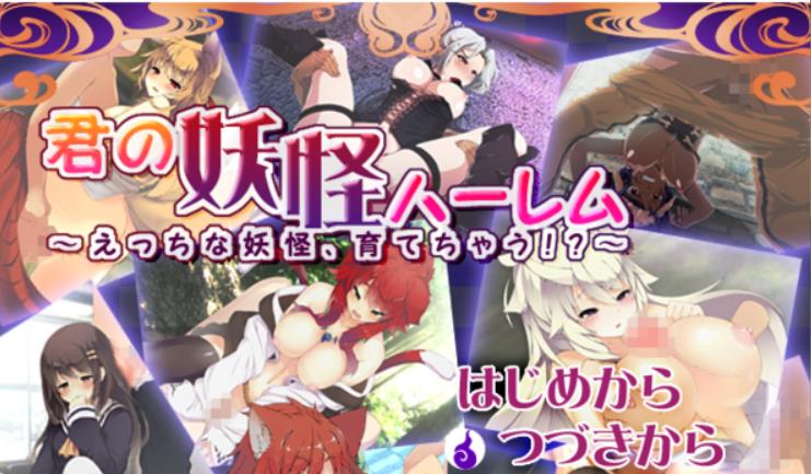 《妖怪后宫》18R版本：黄油版男主与美少女互动爱情故事