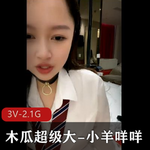 小羊咩咩木瓜烧气视频资源，男主口罩上海西西