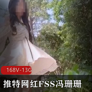 FSS冯珊珊推特网红打野视频合集，总共13G，168个视频，纯V体验