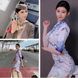 稀缺航空空姐服装，展现真实反差的时尚风格