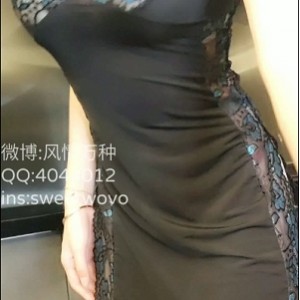 微博风情万种完具_性感睡衣裙