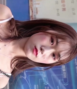 白色连衣裙肉丝高跟少女