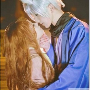 高颜值COSER《元气少女花狸追》无圣光套图