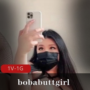 宝藏级美女bobabuttgirl，欧美高颜值微塌型妹子，自娱自乐榨弄人，收藏！