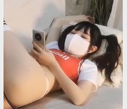 甜心宝贝：篮球拉拉队长兼榨汁姬，1V视频500m，展现运动魅力