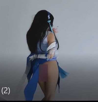 斗鱼人气COS女主播小余：清纯反差婊浮力姬尺度合集4v575M