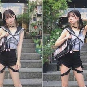 球球：淤青美腿主播，校服有尺度自拍视频大放送