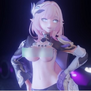 转载爱莉希雅MMD小合集（600M）百度盘