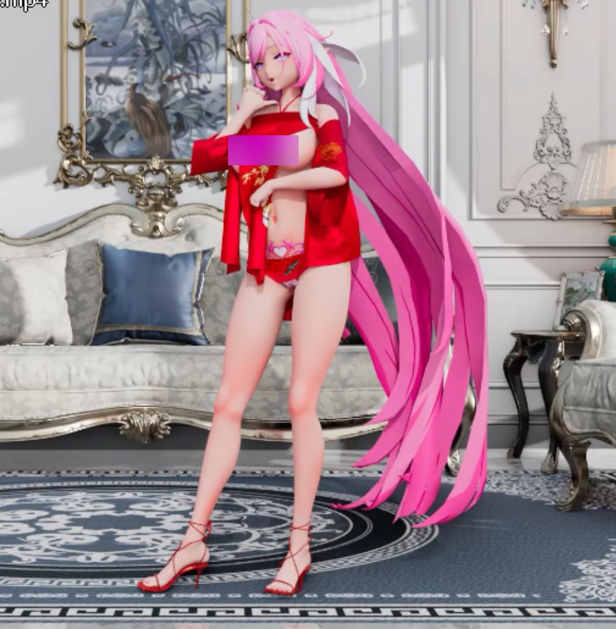 转载爱莉希雅MMD小合集（600M）百度盘