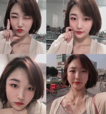 浙江某大学系花作品一部