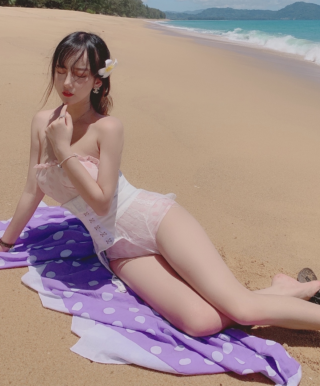 网络神秘网红合集：过期米线线喵144套视频15.7G百度盘