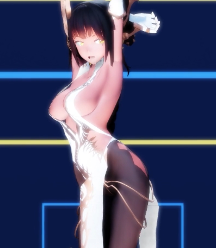 二次元风格MMD大摆锤热舞模型-5V660M-百度盘