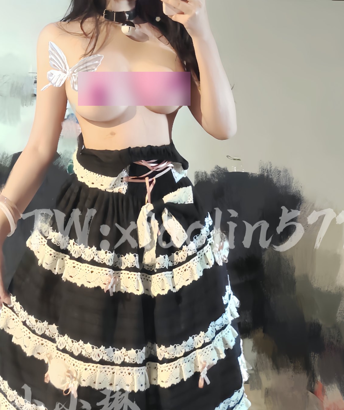 小小琳短片合集：cuteli、占星猫、可爱兔，15个视频，总计2三人游40M，完美身材展现