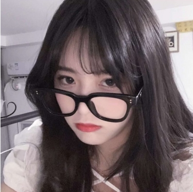 抖音美女眼镜妹妹合集