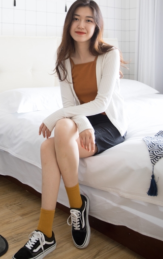 物恋传媒172期足系列恋足棉袜裸足套图13四人游1V108G