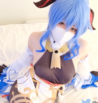 限时特惠柚子猫COS原神甘雨作品1.18G，性感精选动漫视频