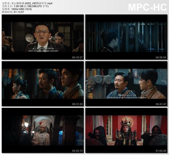 1080P/4K高清晰度《龙云镇怪谈》原画资源及倍速播放