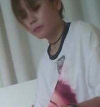 外卖暑假工大学生小姑娘