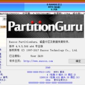 实用工具《DiskGenius Pro数据恢复软件》